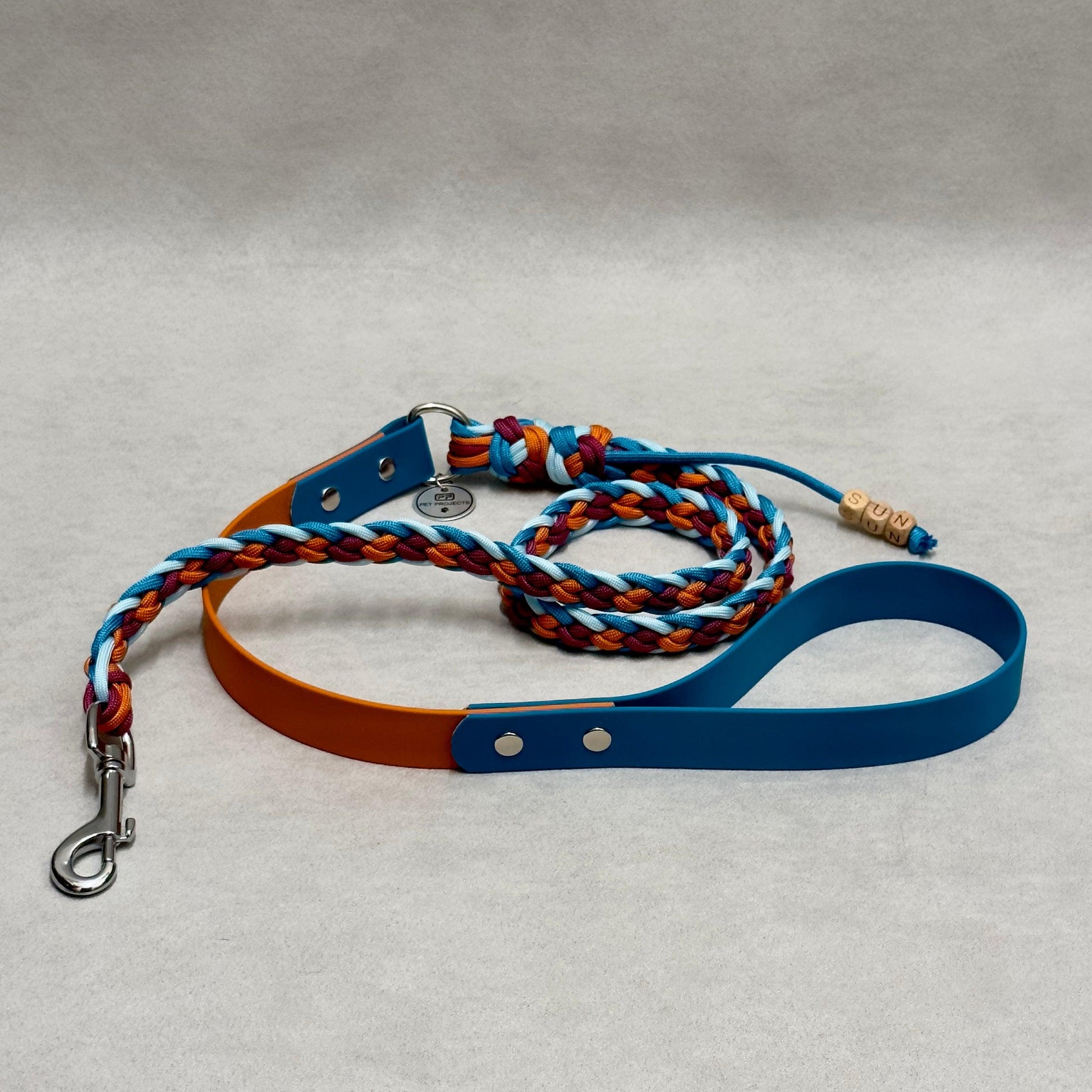 Guinzaglio A Redine In Cuoio Rosso - Foto 6